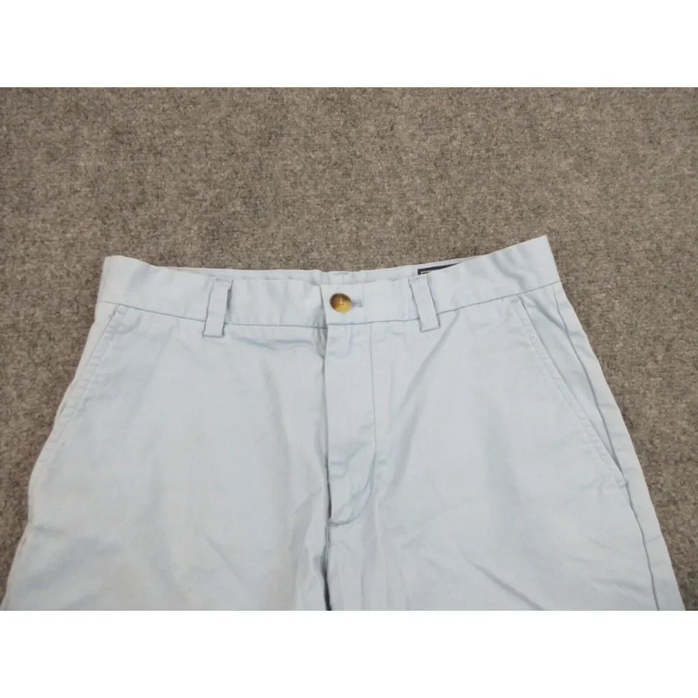 Vineyard Vines Shorts Mens Adult 30‎ Blue Chino Preppy Casual Whale Logo 30X16